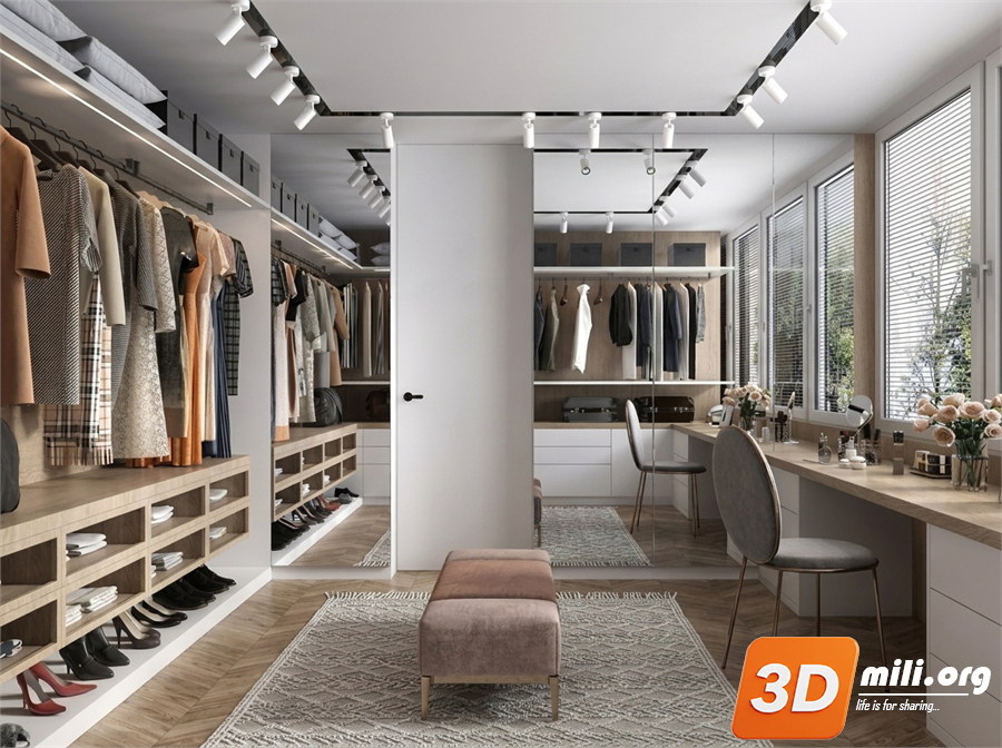Wardrobe Skp Files 